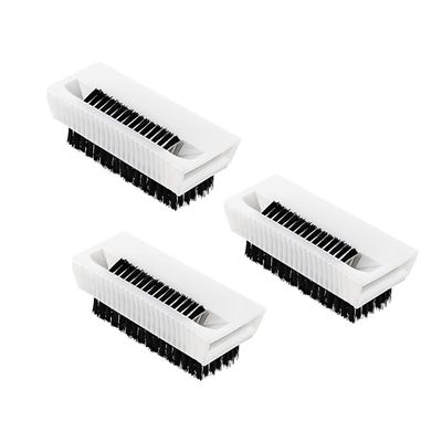 3pcs Surgical Scrub Brushes for Hands Non-Disposable Sterile Hand Scrubber Double-Sided Nail Brushes with Nail Cleaner Hand and Nail Cleaning Brush Stiff Bristle Fingernail Brushes Nail Scrub Brushes