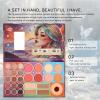 29 color eye shadow plate powder blusher highlight Valentine's Day makeup artist color eye shadow plate view 4