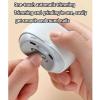 EZAGMWGFB Nail Trimmer for Adults for Seniors for Women Fingernail Clippers Portable for Elderly File Automatic Rechargeable Silent view 3