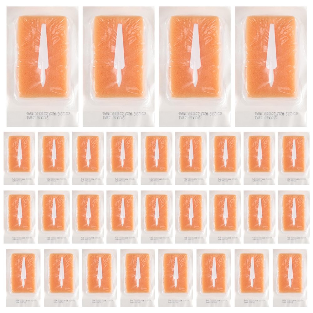 30 Pcs Surgical Hand Scrub Brush with Sponge, Portable Double Sided Cleaning Scrub Brush, Scrub Brushs for Nails Sensitive Skin Wound Care Doctors Office Cat Dog