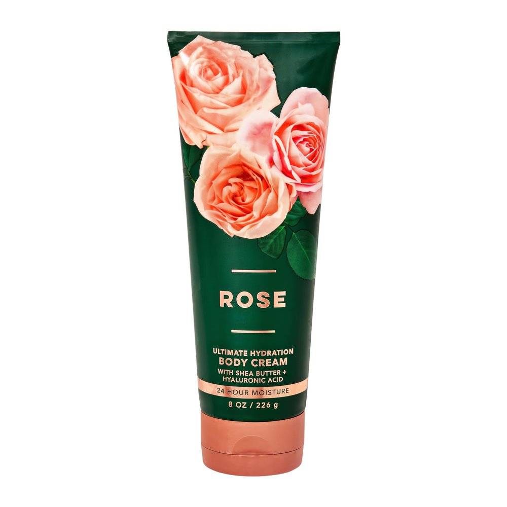Bath and Body Rose Ultimate Hydration Body Cream - 8 Oz