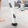 ANGESHA Electric Multipurpose Brush 9 in 1 with 5Speeds Detachable Adjustable Handle for Bath Tub Car Tile Floor view 3
