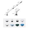 ANGESHA Electric Multipurpose Brush 9 in 1 with 5Speeds Detachable Adjustable Handle for Bath Tub Car Tile Floor view 4