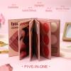 67 Color Shimmer Matte Eye Shadow Lip Gloss Highlight Blush Repair Multifunctional Book Shape Eye Shadow Plate Makeup Eyeshadow view 3