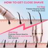 Bikini Trimmer for Women - Flawless Electric Razors for Women for Facial Hair, Pubic Hair & Legs, Waterproof Electric Shaver with Ceramic Blades, Travel-Friendly Perfect Gromming Gift for Her view 4