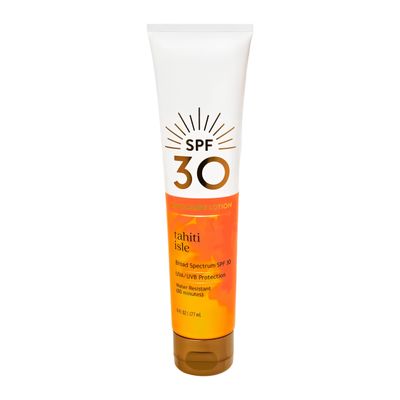 Bath and Body Tahiti Isle SPF 30 Sunscreen Lotion | 6 Fl Oz