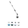 ANGESHA Electric Multipurpose Brush 9 in 1 with 5Speeds Detachable Adjustable Handle for Bath Tub Car Tile Floor view 1