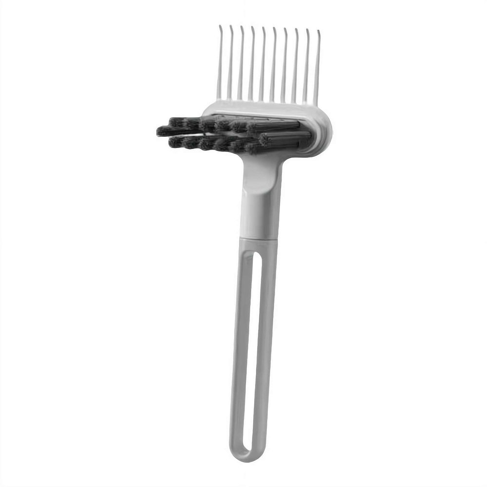 2 in 1 Hair Brush Cleaning Tool, Portable Hair Brush Cleaner Brush for Air Cushion Combs, Wooden Combs
