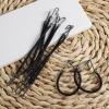 30PCS Bungee Hair Ties, Elastic Ponytail Hooks, Bungee Hair Ties with Hooks, Elastic Band Hairs Clip, Rubber Bands Holder for Long Curly Hairs, Women's Hairstyle (Black) view 4