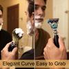 GRUTTI Premium Shaving Kit for Men, 4 in 1 Shaving Set Includes having Stand & Soap Bowl &Brush, Deluxe Safety Mens Razor Holder with Non Slip Base Shaving Kit compatible with Fusion 5 view 4