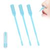2-in-1 Nasal Hair Cutter, Upgraded 360 Rotating Nostril Hair Removal Tool, Double Sided Nose Hair Blade, Nose Hair Trimmer with Ear Picker for Women Men Travel Essentials (Blue, 3Pcs) view 1