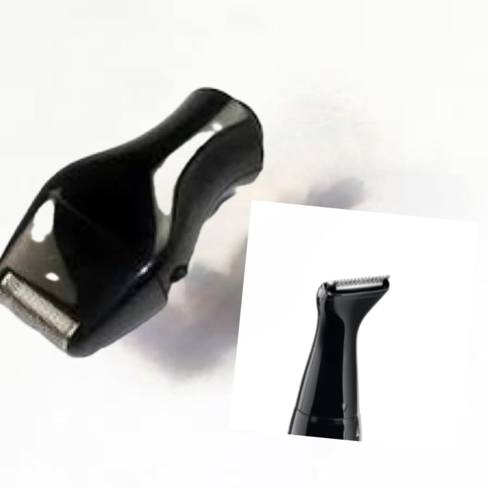 Replacement Facial Styler Cutter Foil And Cutter Head for Philips NT9145 Nose Trimmer for Ears Nose Eyebrow Hair Trimming with No Pulling Guarantee (2pcs)