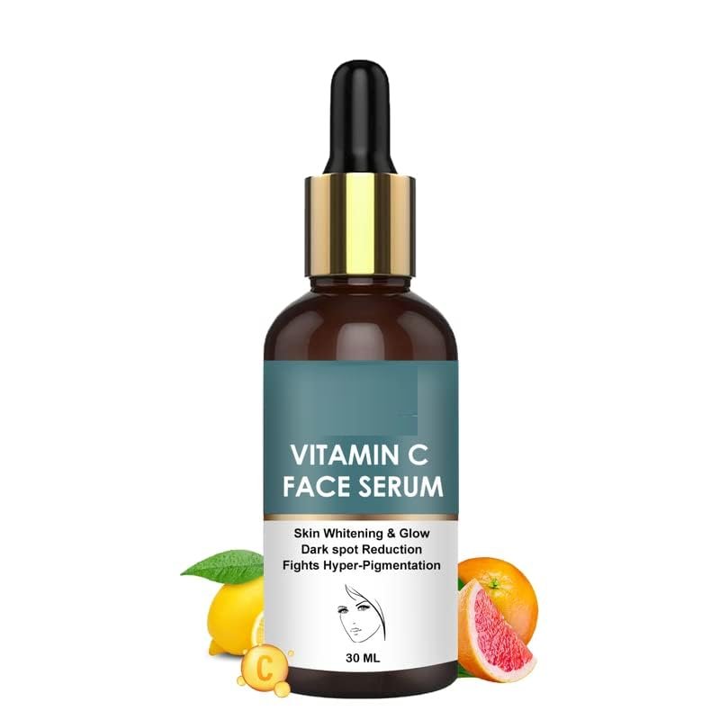 10% Vitamin C Face Serum For Glowing Skin, Skin Brightening Serum, Fairness Facial Serum For Women & Men, Anti Ageing, Reduce Dark Spots 30 ml (Pack of 1)
