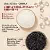dewyhour Exfoliating Black & White Rice Ampoule Duo Set - Gently Removes Dead Skin Cells, Refines Pores, Soft Face & Body Scrub for All Skin Types, 2-Pack view 4