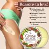 Body Butter for Rough Dry Skin - Deep Hydrating Treatment That Absorbs Rapidly, Non-Greasy Daily Moisturizer for Long-Lasting Nourishment with Cocoa & Shea Butter, Silky Smooth Skin, 100g/3.527oz view 3