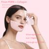 5 Pack Salmon DNA PDRN Pink Collagen Gel Face Mask, Overnight Hydrogel Real Deep Mask Korean Skincare - Enhancing Recovery for All Skin Types and Radiance Boost, elasticity, hydrating, firming view 2