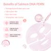 5 Pack Salmon DNA PDRN Pink Collagen Gel Face Mask, Overnight Hydrogel Real Deep Mask Korean Skincare - Enhancing Recovery for All Skin Types and Radiance Boost, elasticity, hydrating, firming view 3