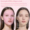 5 Pack Salmon DNA PDRN Pink Collagen Gel Face Mask, Overnight Hydrogel Real Deep Mask Korean Skincare - Enhancing Recovery for All Skin Types and Radiance Boost, elasticity, hydrating, firming view 4