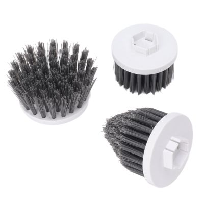 3PCS Electric Spin Scrubber Head, Efficient Cleaning Multifunctional Rotating Scrubber Cleaning Brush Accessories for Replacement Small Disc Large Disc Pointy (Small Disc, Large Disc, Pointy)