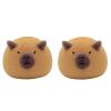 2Pcs Capybara Bath Sponge, Cute Capybara Loofah Sponge for Shower, Cartoon Animal Body Scrubber Soft Exfoliate Bath Shower Ball for Kids view 1