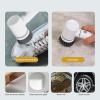 3PCS Electric Spin Scrubber Head, Efficient Cleaning Multifunctional Rotating Scrubber Cleaning Brush Accessories for Replacement Small Disc Large Disc Pointy (Coarse Fiber, Sponge, Cleaning Cloth, view 3