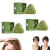 2025 New Nature Seven Green Soap Triangle Shampoo Bar, Usman Grass Shampoo Conditione Bar, Calming & Strengthens Hair for Women and Mens, Natural Plant-Based Solid Soap (3 pcs) view 1