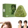 2025 New Nature Seven Green Soap Triangle Shampoo Bar, Usman Grass Shampoo Conditione Bar, Calming & Strengthens Hair for Women and Mens, Natural Plant-Based Solid Soap (1 pc) view 1