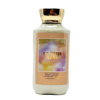 Bath and Body Daily Nourishing Body Lotion 24 Hour moisture (8 FL OZ / 236 ml, Cloud Nine)