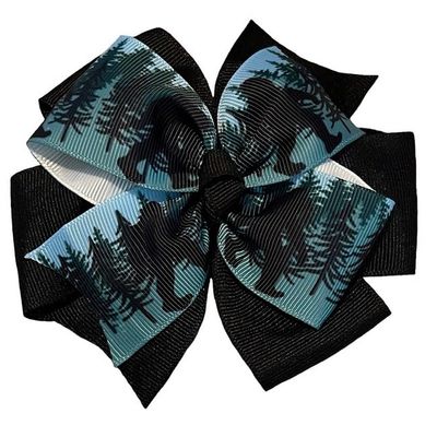 Bigfoot Pinwheel Hair Bow