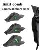 Compatible For Wahl,Y0504 Large Limit Comb 32mm 38mm 51mm, Hair Clipper Guards Barber Shop Cutting Guide Combs Replace Electric Shaver Head Clippers Accessory(Gray) view 2