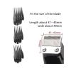 Compatible For Wahl,Y0504 Large Limit Comb 32mm 38mm 51mm, Hair Clipper Guards Barber Shop Cutting Guide Combs Replace Electric Shaver Head Clippers Accessory(Gray) view 3