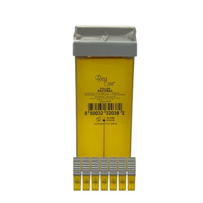 Brazcare Bulk 50 units Roll-On Wax Cartridge - Liposoluble Formula for Hair Removal - Professional Quality Wax Refill - 100ml