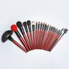 24 Makeup Brushes Set Of Wooden Handle Blush Brush Tools view 1