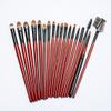 24 Makeup Brushes Set Of Wooden Handle Blush Brush Tools view 3