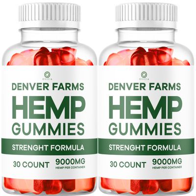 (2 Pack) Denver Farms Gummies, Official DenverFarms Full Gummies Formula Reviews, 60 Gummies for 2 Months