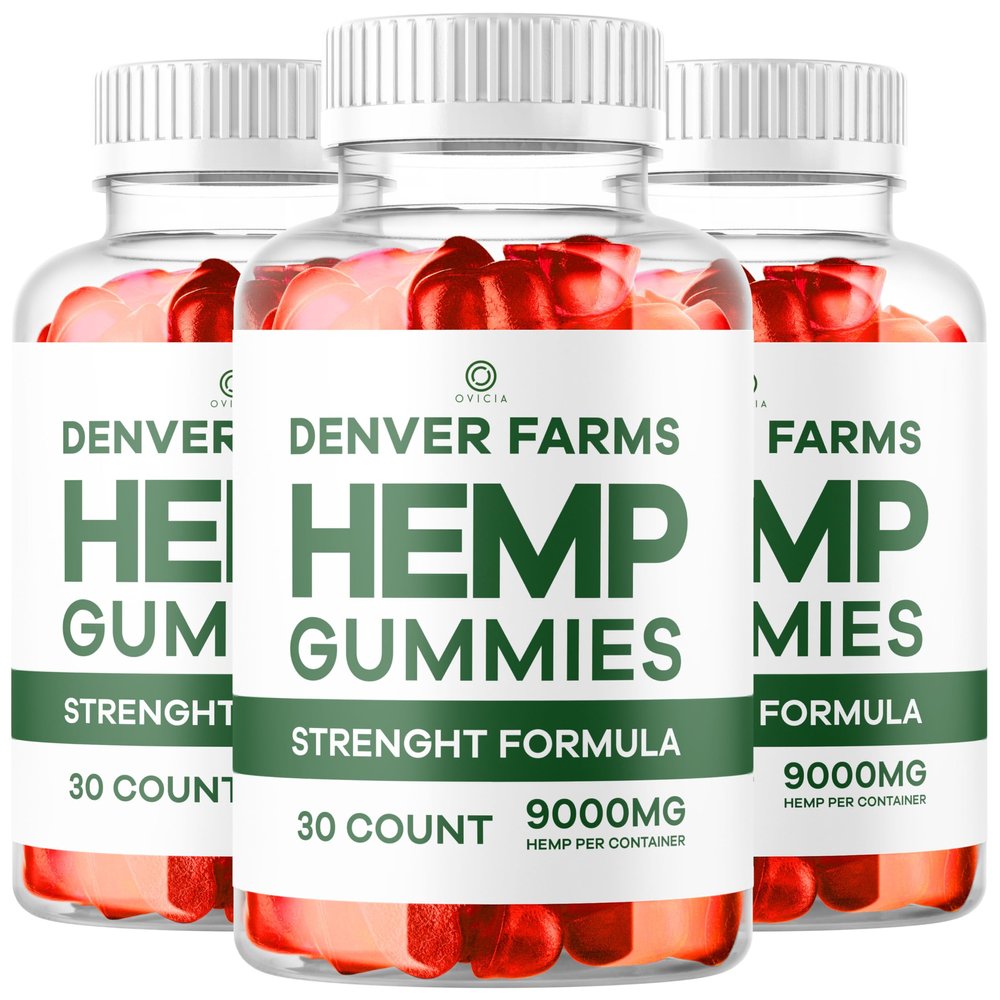 (3 Pack) Denver Farms Gummies, Official DenverFarms Full Gummies Formula Reviews, 90 Gummies for 3 Months