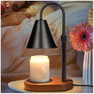 Bewinner Candle Warmer Lamp with Timer, 35W 3000K Warm Dimmable Light, Electric Wax Warmer for Women, Mom, Candle Warmers Lamp Light for (US Plug)