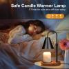 Bewinner Candle Warmer Lamp with Timer, 35W 3000K Warm Dimmable Light, Electric Wax Warmer for Women, Mom, Candle Warmers Lamp Light for (US Plug) view 2
