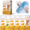 Epsom Salt Soak, Callus Remover Gel, Extreme Sugar Scrub, Collagen Mask & Shea Butter Lotion  Professional Spa Foot Care System 5 Step Luxury Pedicure Kit. Orange 50 Set view 1
