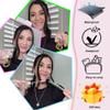 Upgrade 48 Pieces Disposable Mascara Wands Set, Include 24 Pcs Crystal Lash Spoolies Brush and 24 Pcs Reusable Keychain Empty Eyelash Brush Tubes Pink view 4