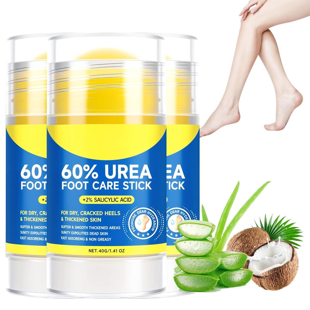 Hydrating and Anti-Cracking Foot Cream, 2025 Moisturising and Relieves Cracking and Dryness Foot Cream, Hand and Foot Repair Cream for Women & Men Callused, Feet, Knee, Elbow, Hand (BU-3PCS, #01)