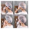 3PCS Reusable Waterproof Shower Cap with Elastic Band - Thickened Bathing Hat for Women, Ideal for Hair Salon & Home Use(Mixture) view 2