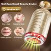 New Facial Massager Tool, Microcurrent Facial Device with Suction Shot, 4 Color Red Light Therapy, Face Massager Tool for Skin Care, Double Chin, Wrinkle Reduction and Firming, Portable Face Device view 3