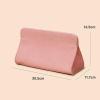 KBBYT Magnetic Cosmetic Pouch: Zipper-Free Travel Organizer for Daily Essentials & Toiletries(Pink) view 2