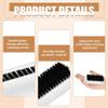 4pcs Surgical Scrub Brushes for Hands Non-Disposable Sterile Hand Scrubber Double-Sided Nail Brushes with Nail Cleaner Hand and Nail Cleaning Brush Stiff Bristle Fingernail Brushes Nail Scrub Brushes view 3