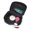 BOXILTD Thailand Flag Large Cosmetic Bag for Women - Travel Makeup Bag for Home, Gym, and Long Trips, Black view 4