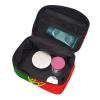 BOXILTD Portuguese flag Large Cosmetic Bag for Women - Travel Makeup Bag for Home, Gym, and Long Trips, Black view 4
