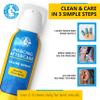 Dr. Piercing Aftercare Spray 8.0 oz Sterile Saline Solution - Gentle Mist Cleaner for Ear Nose and Body Piercings - Simple Two Ingredient Formula (2-pack) view 3