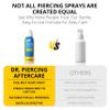 Dr. Piercing Aftercare Spray 8.0 oz Sterile Saline Solution - Gentle Mist Cleaner for Ear Nose and Body Piercings - Simple Two Ingredient Formula (2-pack) view 4