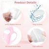 32 Silicone Anti-Wrinkle Patches For Face, Neck, And Chest, Reusable And Comfortable Facial Mask Kit For Wrinkle Reduction view 4